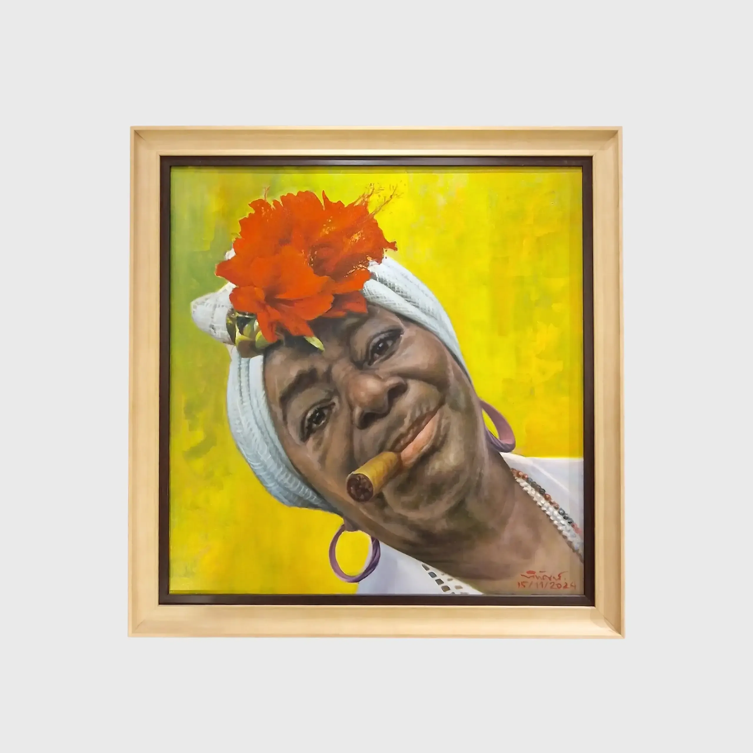 Smoke of Wisdom Original Painting — latest design