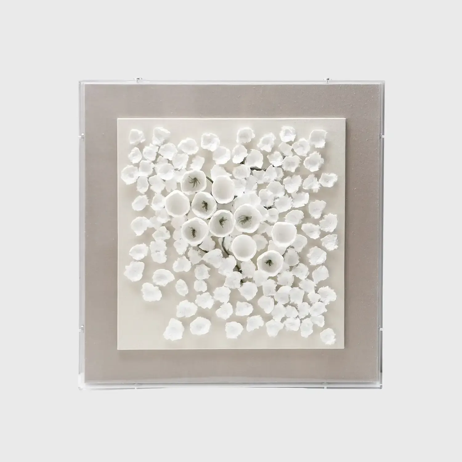 Snowfloral Handmade Dimensional Paper Wall Art — latest design