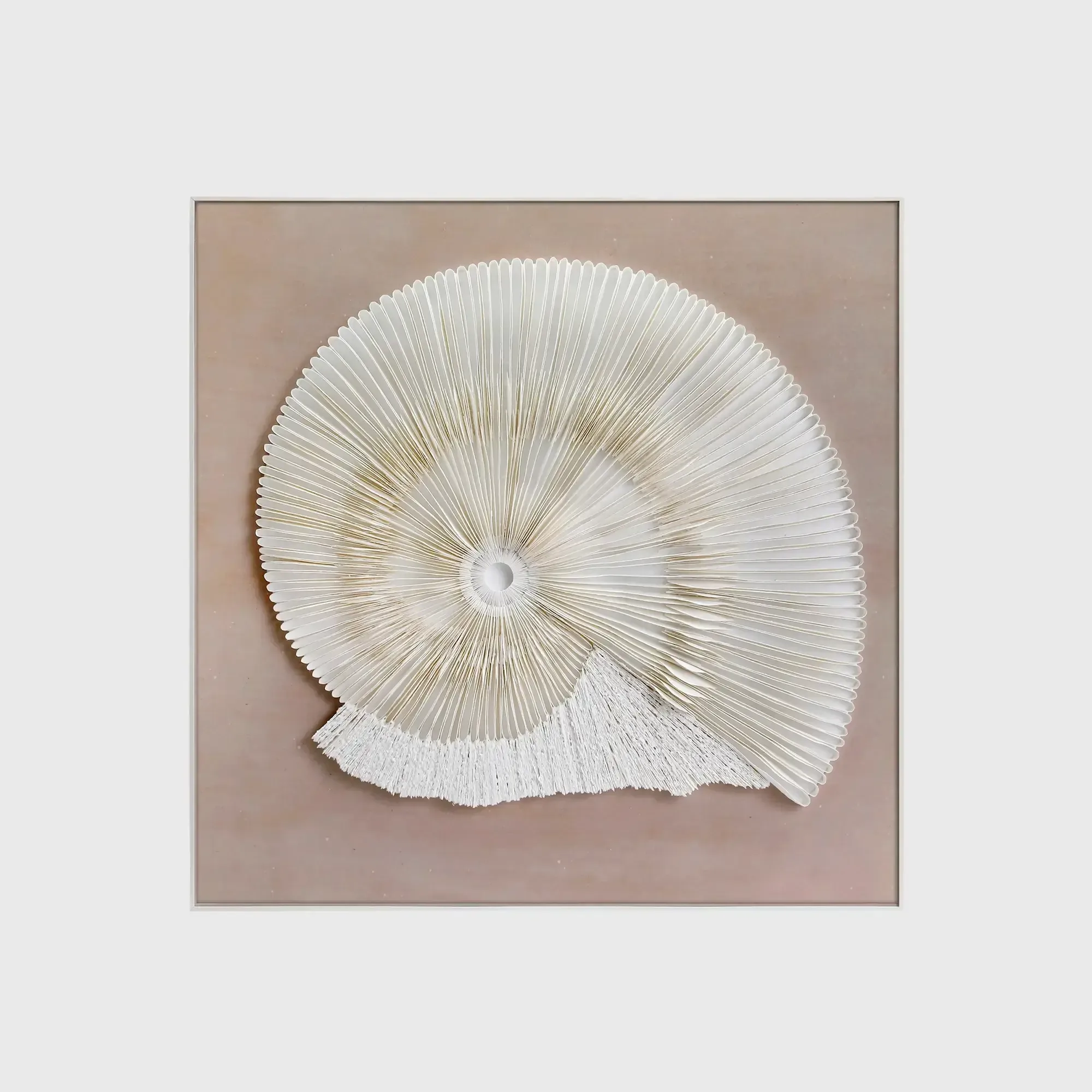 Spiral of Time Handmade Dimensional Paper Wall Art — latest design