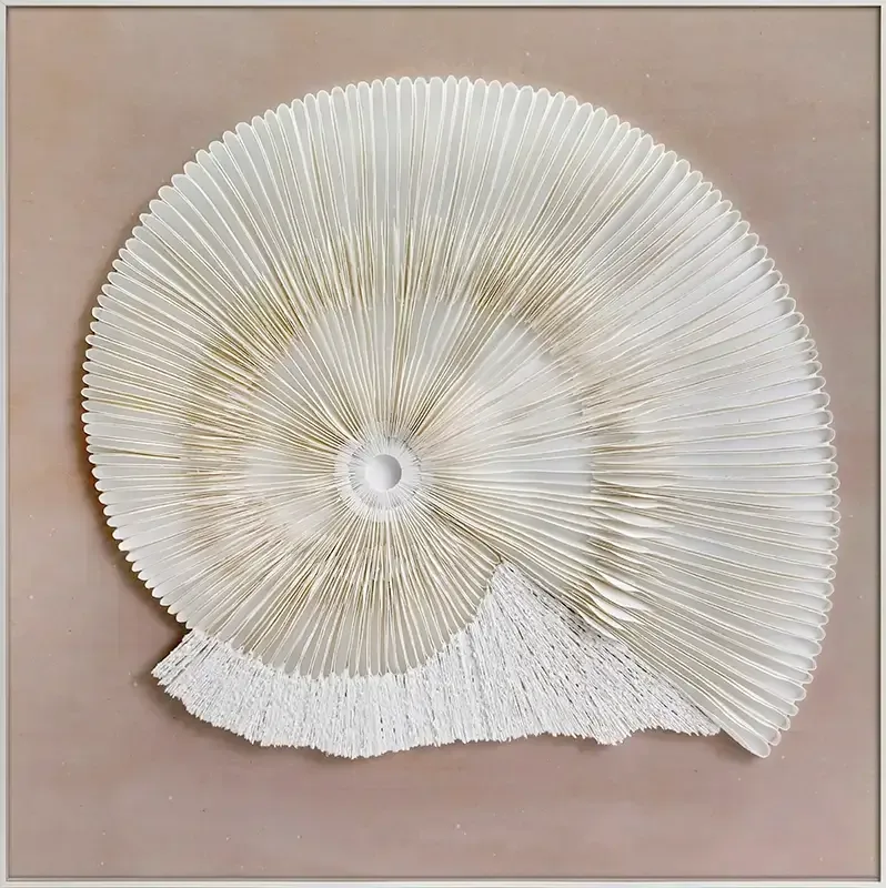 Spiral of Time Handmade Dimensional Paper Wall Art — The Spiral of Time Handmade Dimensional Paper Wall Art is a…