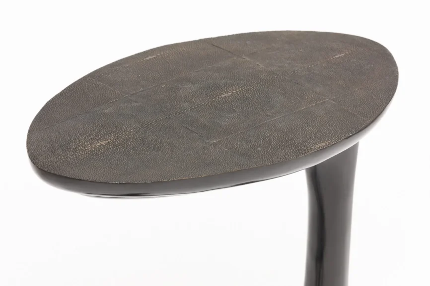Stingray Table Bronze Nera, 50×31×57 cm
