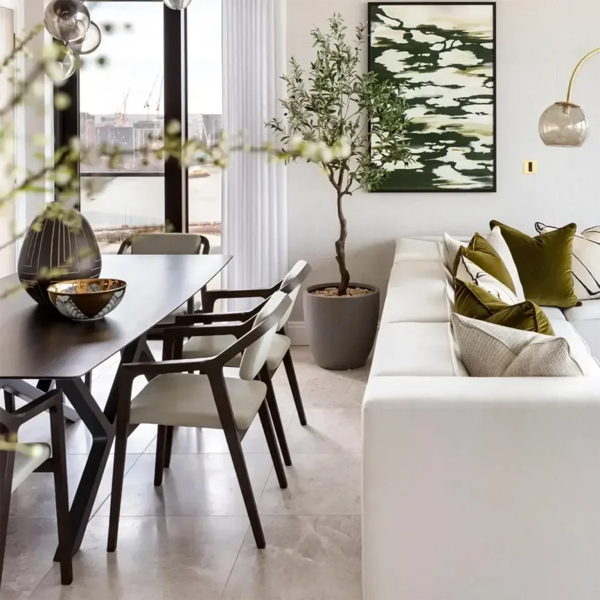 Strata Angle Dining Chair, 58×58×80 cm