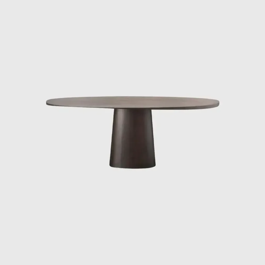 Strata Oval Dining Table 200 cm, Strata Dark Walnut finish