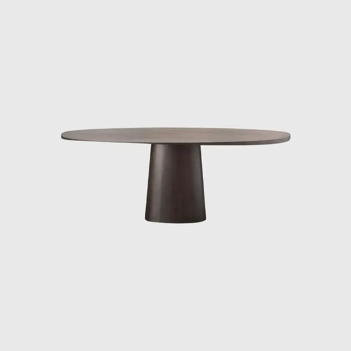 Strata Oval Dining Table 200 cm, Strata Dark Walnut finish