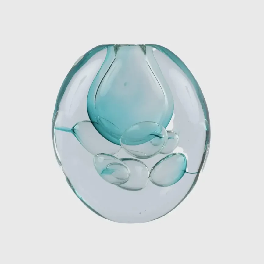 Studio Art Glass MAY32160 — The intricate infusion of vibrant colours within the glass creates a spellbinding effect…