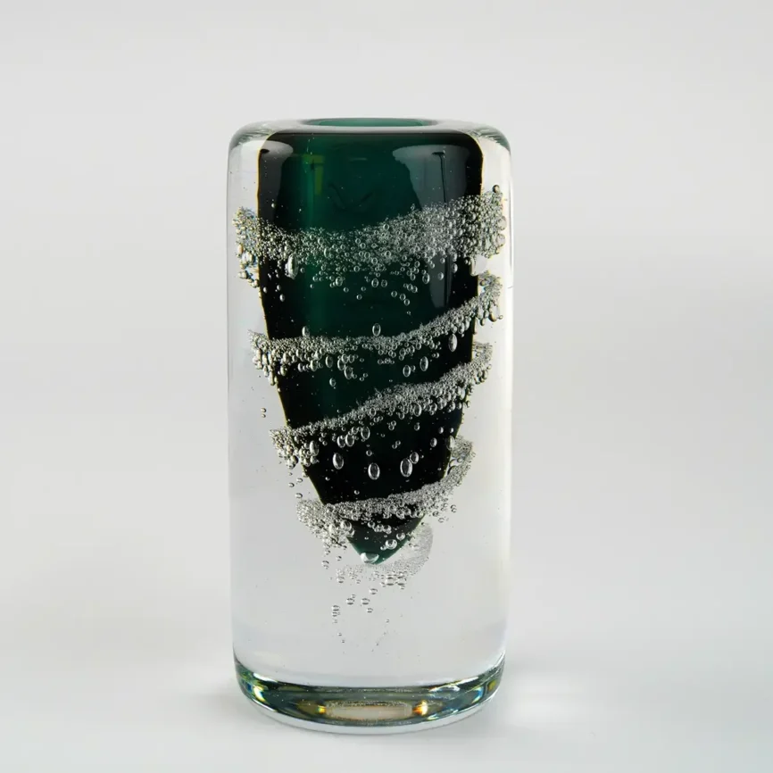 Studio Art Glass May02BL001, 11.5×11.5×24 cm