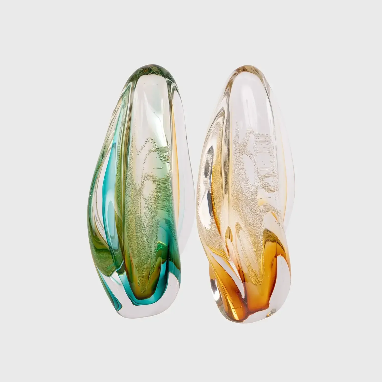 Studio Art Glass Waves, 22.5×14×42 cm