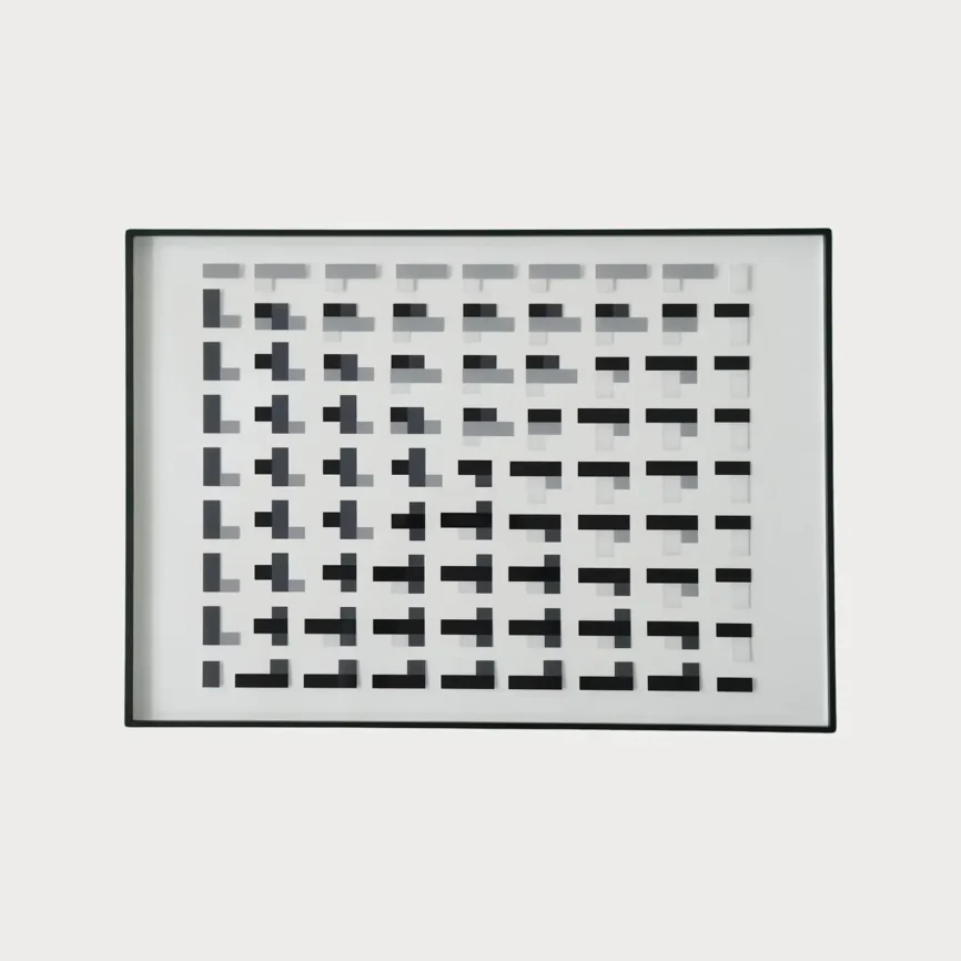 Tetris Framed Art — original wall art