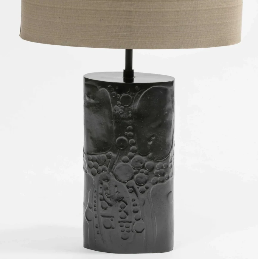 Texture Lamp Bronze Nera, 17×9×40 cm