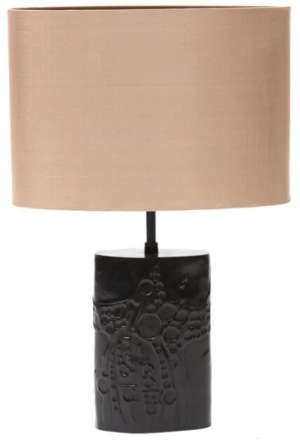 Texture Lamp Bronze Nera — An illuminated table or floor lamp will always add soft pools of lighting.