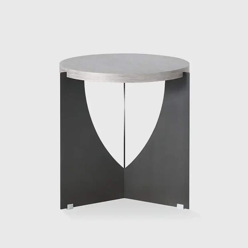 Trinity Round Side Table, 50×50×55 cm
