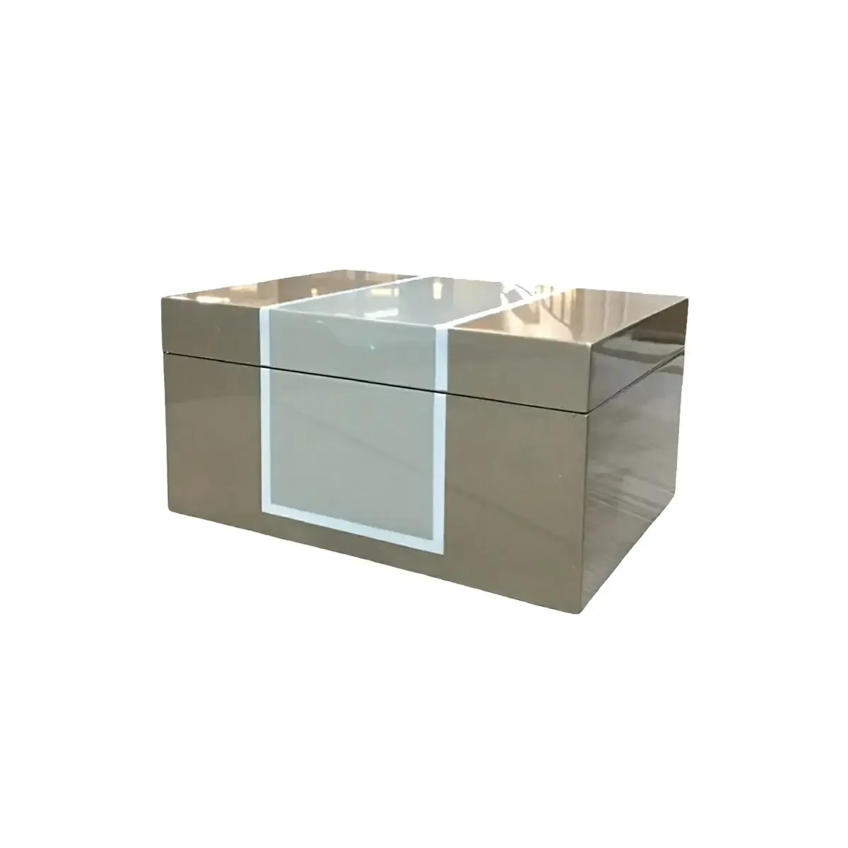 Two Tone Box Lacquer Small, 20×15×10 cm