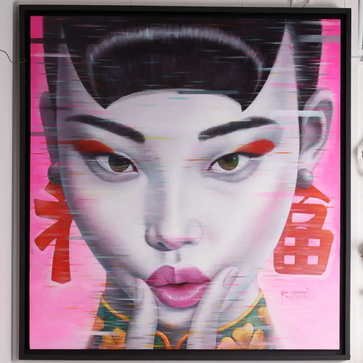Wall Art Painting PINK LADY — original wall art