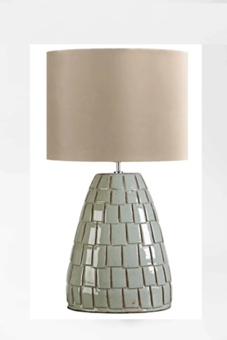 Warrior Ceramic Lamp Large — All lamps are supplied ex shade.