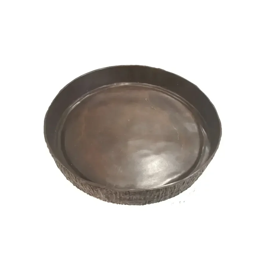 Wode Bowl Antique Bronze — bronze sculpture