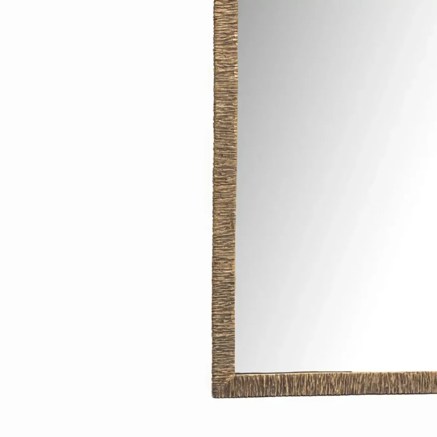 Wode Bronze Dorato Mirror, 75×3×125 cm