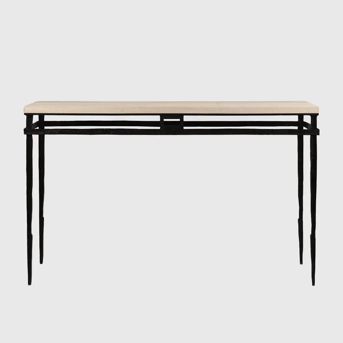 Wode Console Bronze Nera Pumice Leather, Bronze Nera finish