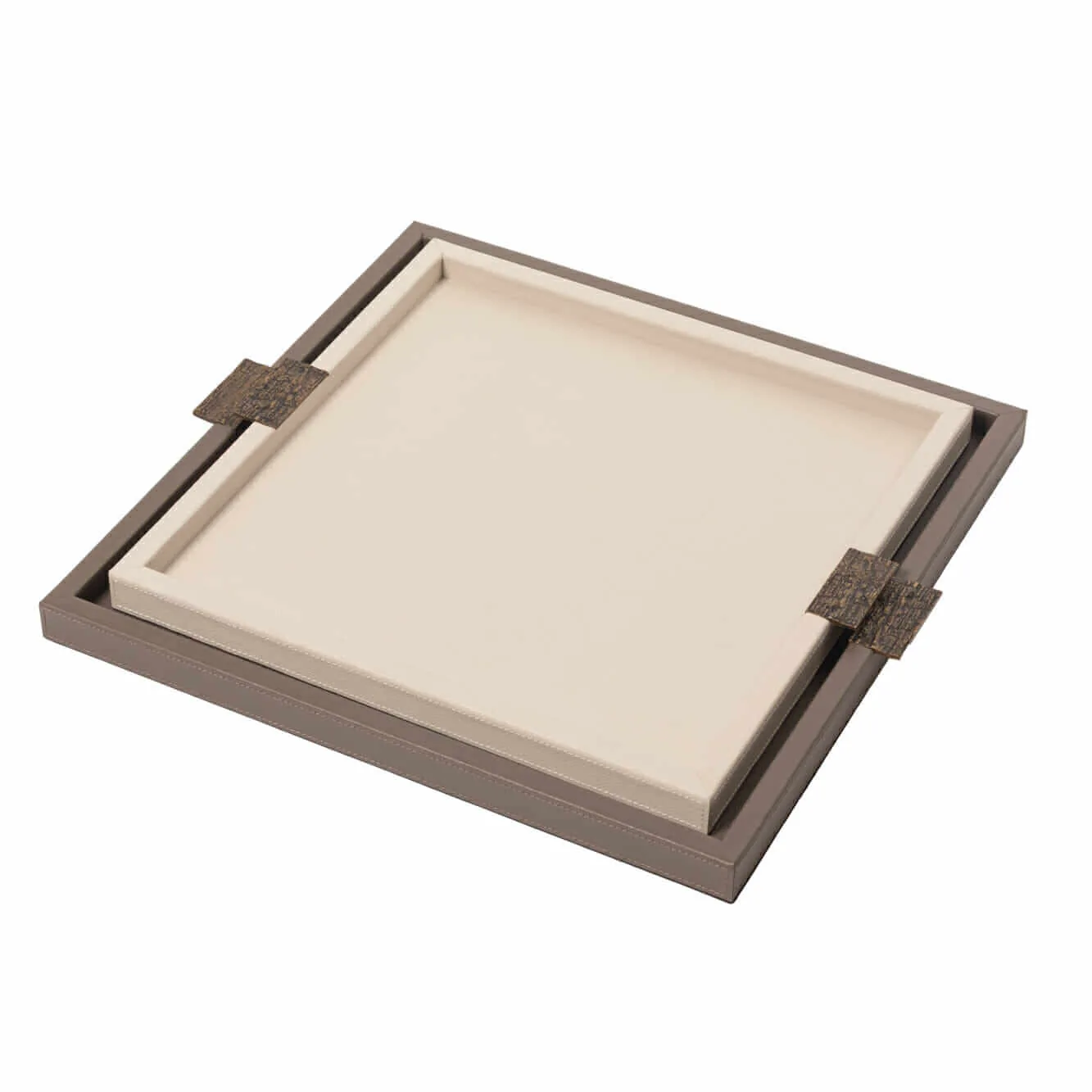 Wode Tray Square Pumice Leather — Selecting one or more of our exclusive leather accessories for your scheme may provide…