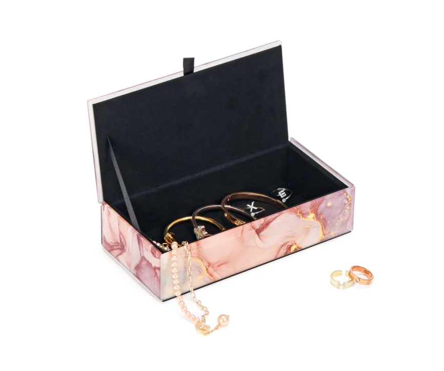 Palm Jewellery Box Mineral 1 — decorative boxe