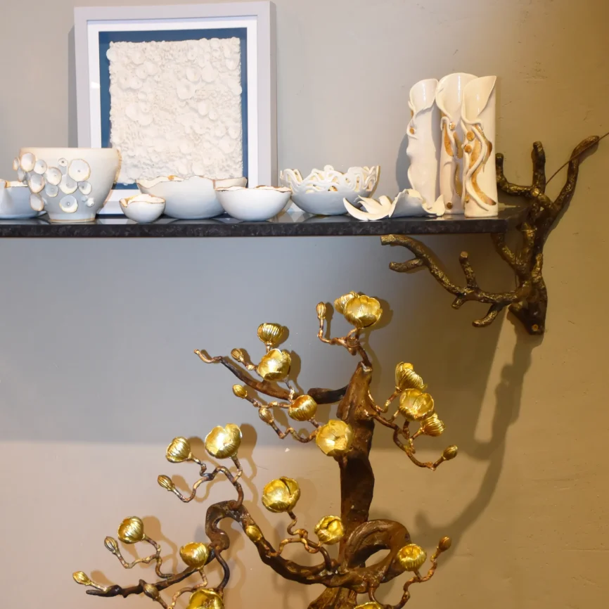 Bronze Coral Shelf