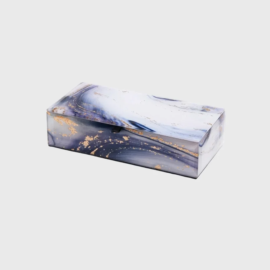 Palm Jewellery Box Mineral 2, 20×10×5 cm