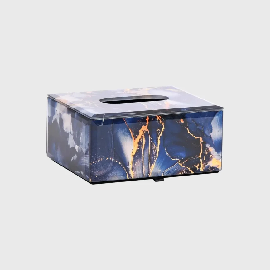 Palm Tissue Box Mineral 3 — decorative boxe