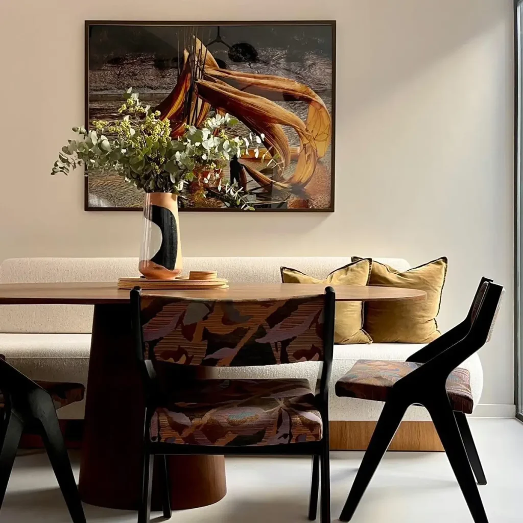 Lydia Allen Interiors Project using Strata Oval Table